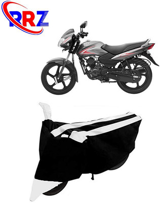 RRZ Waterproof Two Wheeler Cover for TVS(Sport, Black, White)