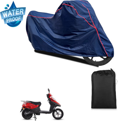 PAGORA Waterproof Two Wheeler Cover for Hero(Electric Flash BS6, Blue)