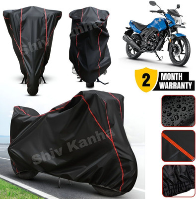 Shiv Kanha Waterproof Two Wheeler Cover for Honda(Livo BS6, Black, Red)