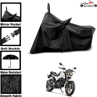 KEDIT Two Wheeler Cover for Universal For Bike(Xtreme, Black)