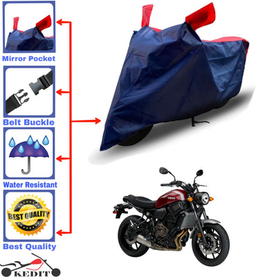 AASHTIK MART Two Wheeler Cover for Yamaha(XSR155, Red, Blue)