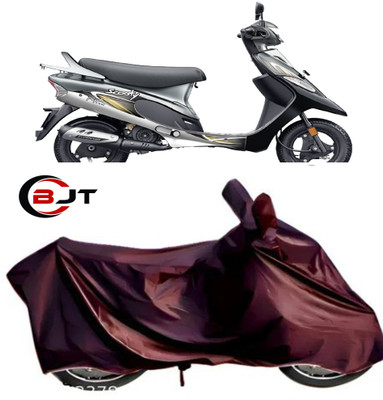 BHAGAT JI TRADER Two Wheeler Cover for TVS(Maroon)