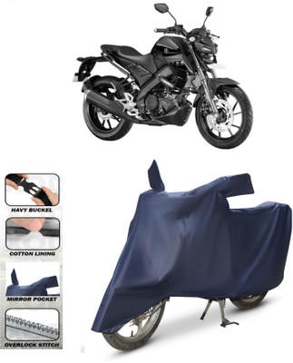 HWSXQAE Waterproof Two Wheeler Cover for Yamaha(MT-15, Blue)