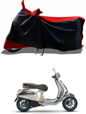 DeepShakshi AUTOMOTIVE Two Wheeler Cover for Vespa(Piaggio Elettrica BS6, Red)