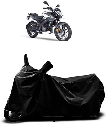 THE REAL ARV Waterproof Two Wheeler Cover for Bajaj(Pulsar NS-160, Black)