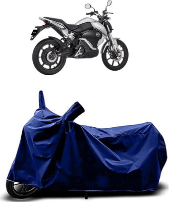 VESMEI Two Wheeler Cover for Revolt(RV Cafe Racer, Blue)