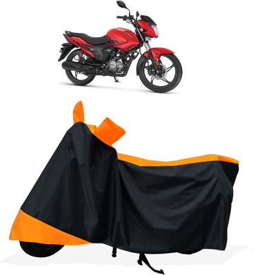 Tricway Two Wheeler Cover for Hero(Glamour BS6, Orange)