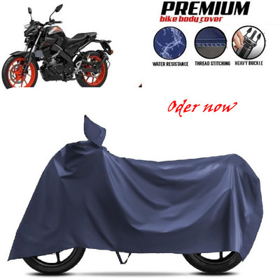 smwzxyu Waterproof Two Wheeler Cover for Honda, Bajaj, Hero, TVS, Yamaha(Blue)