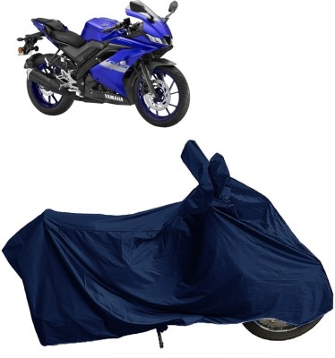 DIGGU Two Wheeler Cover for Yamaha(YZF-R15 V3 BS6, Blue)