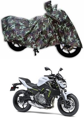 AUTOGARH Two Wheeler Cover for Kawasaki(Z650, Multicolor)