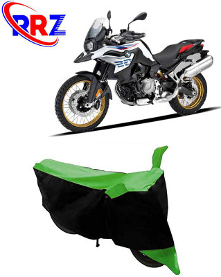 RRZ Waterproof Two Wheeler Cover for BMW(F 850 GS, Black, Green)