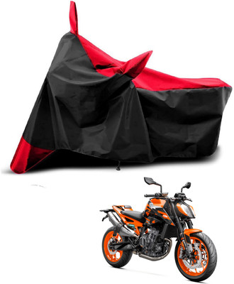 KEDIT Two Wheeler Cover for KTM(890 Duke, Red, Black)