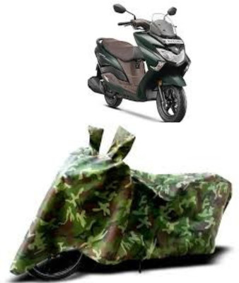 BOGYMON Waterproof Two Wheeler Cover for Suzuki(Burgman Street, Green)