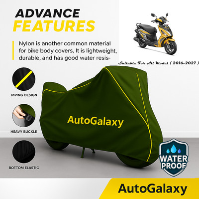 AutoGalaxy Waterproof Two Wheeler Cover for Hero(Maestro Edge 125, Green)