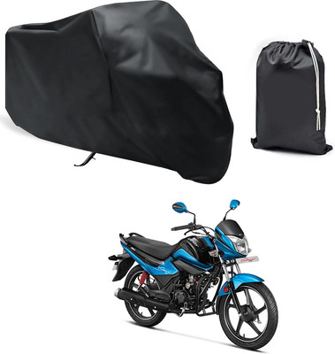 CODOKI Waterproof Two Wheeler Cover for Hero(Splendor I Smart, Black)