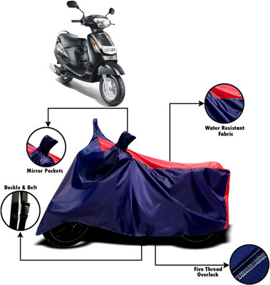 XOCAVO Two Wheeler Cover for Mahindra(Duro DZ, Red, Blue)