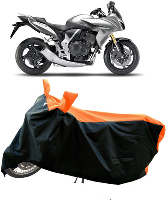 DeepShakshi AUTOMOTIVE Waterproof Two Wheeler Cover for Honda(CBF 1000, Orange)