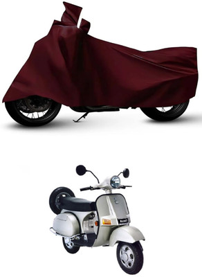 ZEDTEEK Waterproof Two Wheeler Cover for Bajaj(Chetak, Maroon)