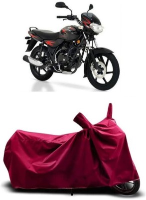 Coxtor Waterproof Two Wheeler Cover for Bajaj(Discover 125 DTS-i, Maroon)