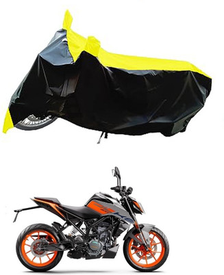 VESMEI Two Wheeler Cover for KTM(200 Duke BS6, Yellow)