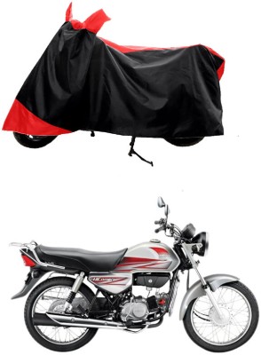 GROFATIK Two Wheeler Cover for Hero(CD Dawn, Red)