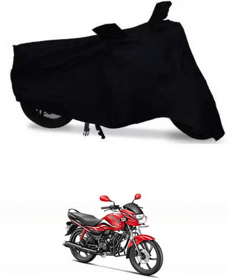 THE REAL ARV Waterproof Two Wheeler Cover for Hero(Passion, Black)