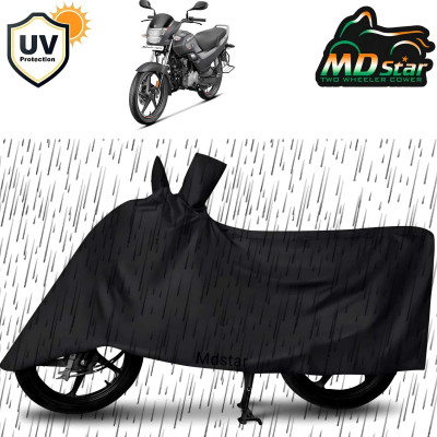 Mdstar Two Wheeler Cover for Honda(Apache RTR 310 BS6, Black)