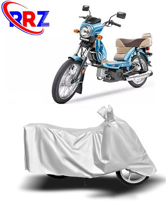 RRZ Waterproof Two Wheeler Cover for TVS(XL 1200, White)