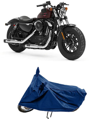 SPECTUS Two Wheeler Cover for Harley Davidson(Forty Eight, Blue)
