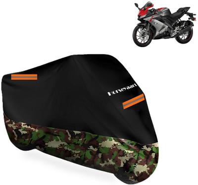 Horseyaart Waterproof Two Wheeler Cover for Yamaha(YZF R15 V3.0, Multicolor)
