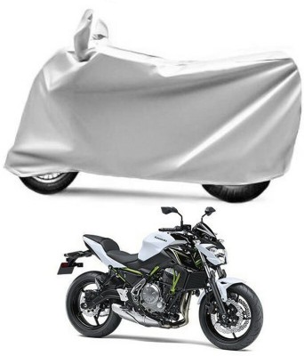 Ascension Two Wheeler Cover for Kawasaki(Z650, Silver)