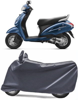 V VINTON Two Wheeler Cover for Honda(Activa 6G, Grey)