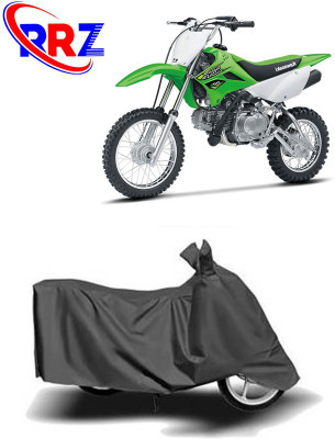 RRZ Waterproof Two Wheeler Cover for Kawasaki(KLX 110, Grey)