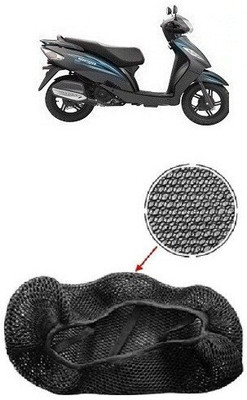 ABSONE New-cool-mesh-a-072 Single Bike Seat Cover For TVS Wego