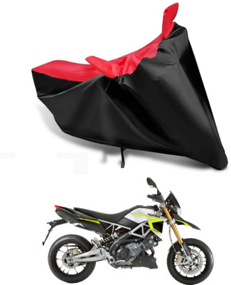 KEDIT Two Wheeler Cover for Aprilia(Dorsoduro 900, Red, Black)