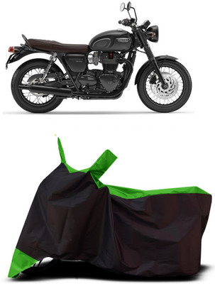 VESMEI Two Wheeler Cover for Triumph(Bonneville T120 Black BS6, Green)