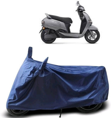 BOGYMON Waterproof Two Wheeler Cover for TVS(iQube, Blue)