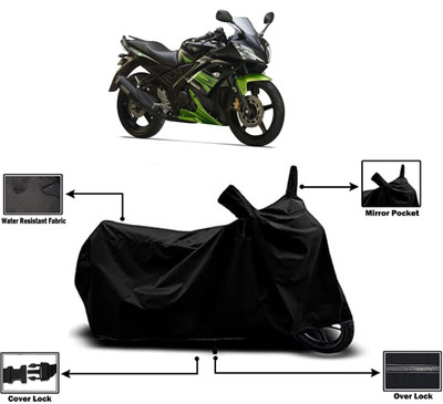 Amexride Two Wheeler Cover for Yamaha(R15S BS6, Black)