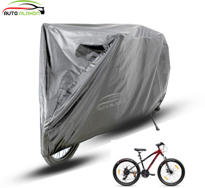 AUTO ALAXON Waterproof Two Wheeler Cover for Universal For Bike(Grey)
