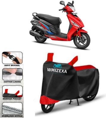 WMIZEXA Two Wheeler Cover for Universal For Bike(Maestro Edge, Red, Black)