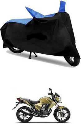 MMSSTAR Waterproof Two Wheeler Cover for Honda(Dazzler, Blue, Black)