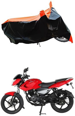 VESMEI Two Wheeler Cover for Bajaj(Pulsar 135 BS6, Orange)