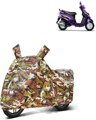 AutoRetail Two Wheeler Cover for Mahindra(Rodeo, Multicolor)