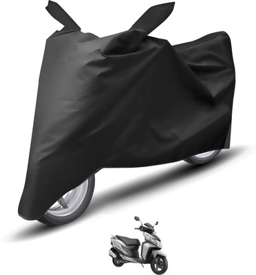 Caronix Waterproof Two Wheeler Cover for Honda(Dio, Black)