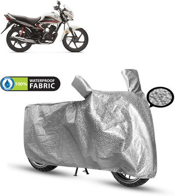 PAGORA Waterproof Two Wheeler Cover for Honda(Dream Yuga, Silver)