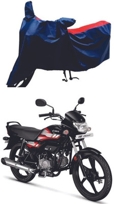 prajapati Waterproof Two Wheeler Cover for Hero(HF Dawn, Red, Blue)