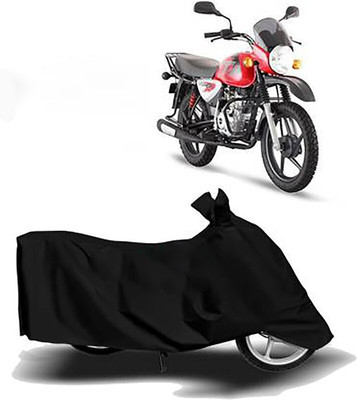 MMSSTAR Waterproof Two Wheeler Cover for Bajaj(Boxer, Black)
