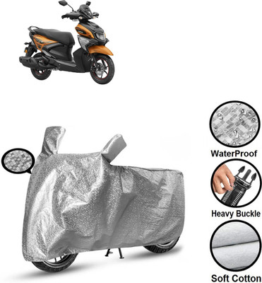 CODOKI Waterproof Two Wheeler Cover for Yamaha(RayZR 125 Fi, Silver)
