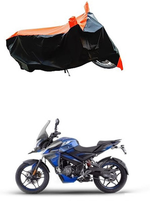 VESMEI Two Wheeler Cover for Bajaj(Pulsar NS-160 BS6, Orange)