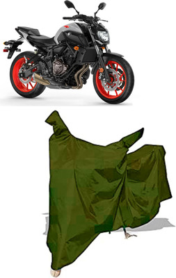 Amexride Two Wheeler Cover for Yamaha(MT 07 BS6, Maroon)
